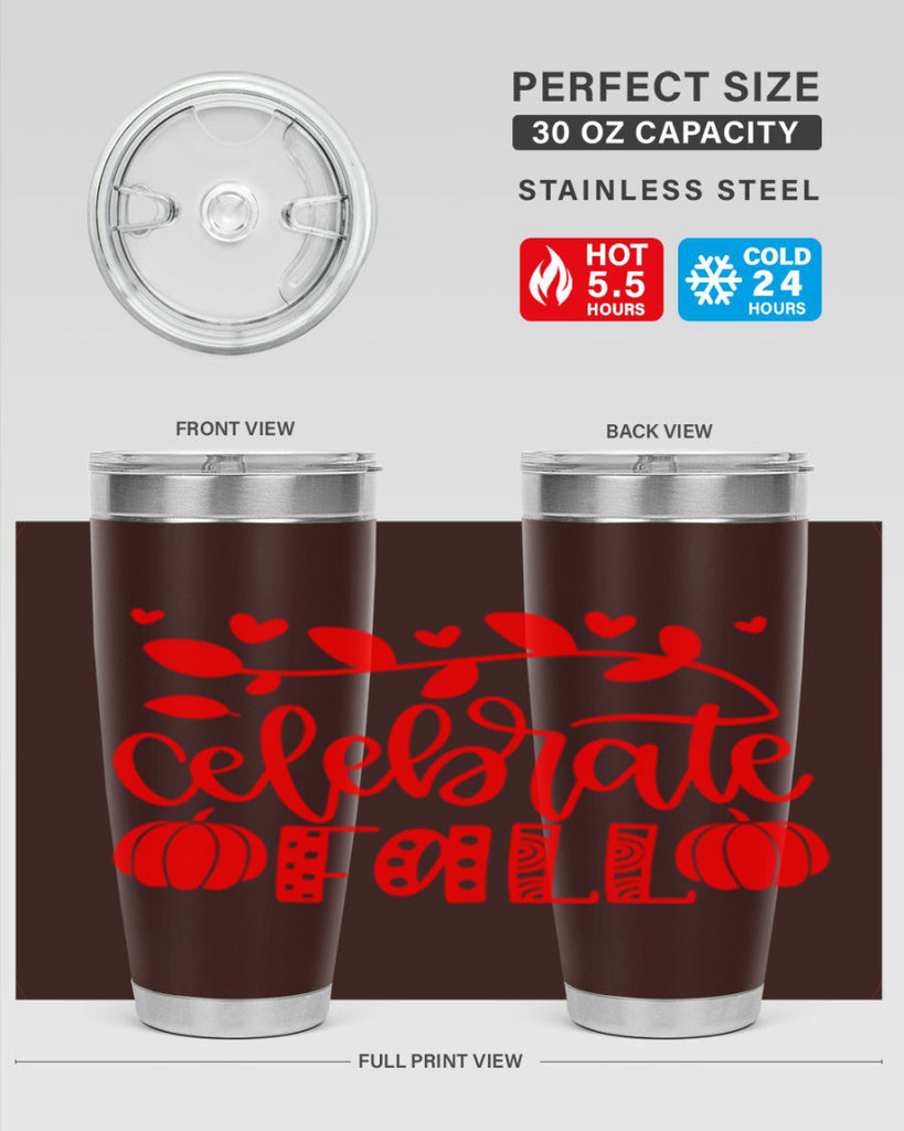 Celebrate Fall 59#- fall- Tumbler