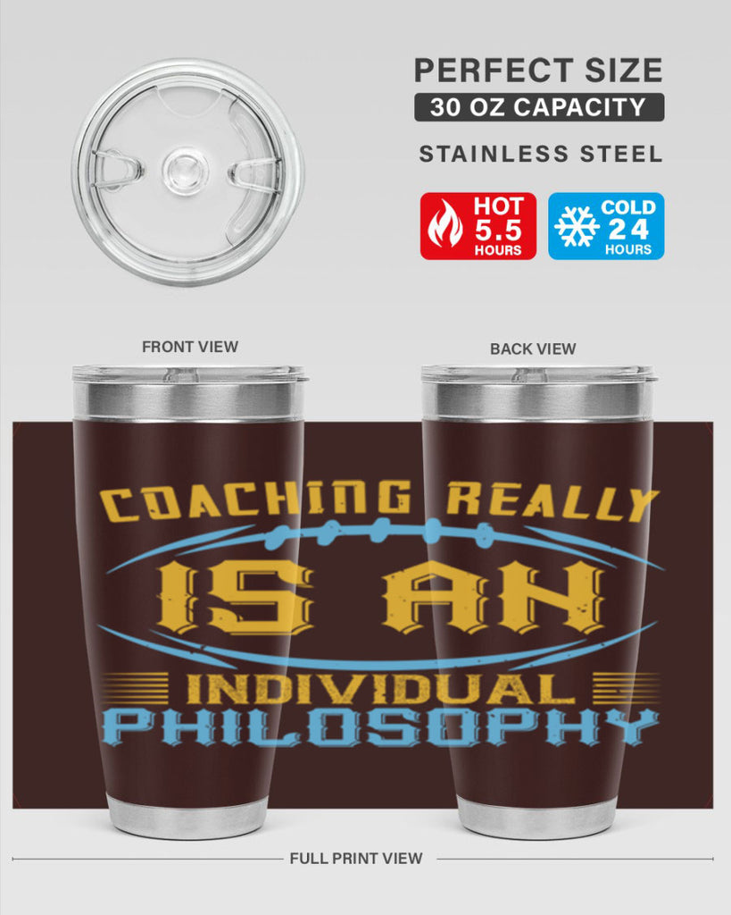 Coaching really is an individual philosophy Style 43#- coaching- tumbler