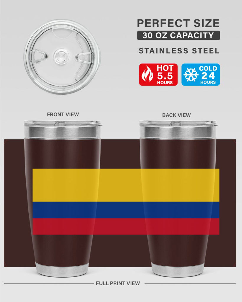 Colombia 161#- world flags- Tumbler