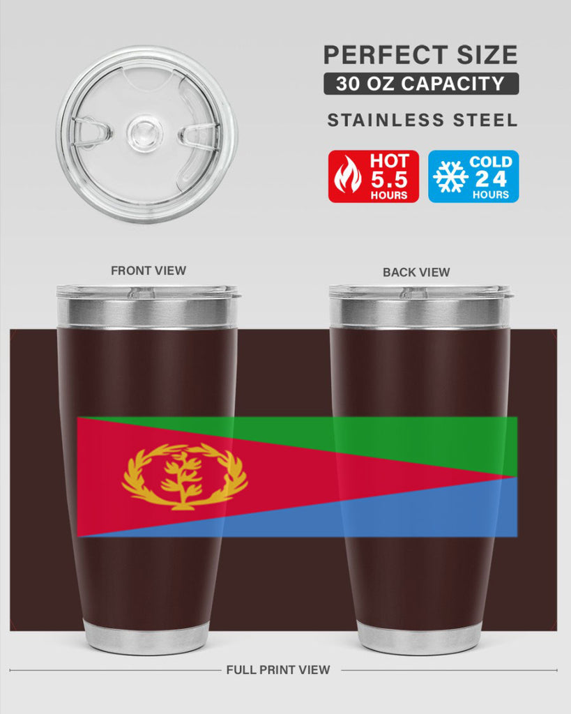 Eritrea 143#- world flags- Tumbler