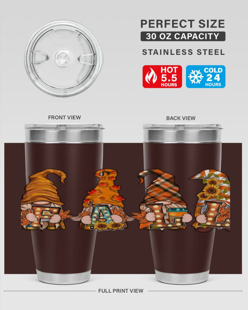 FALLGnomeAutumn 149#- fall- Tumbler