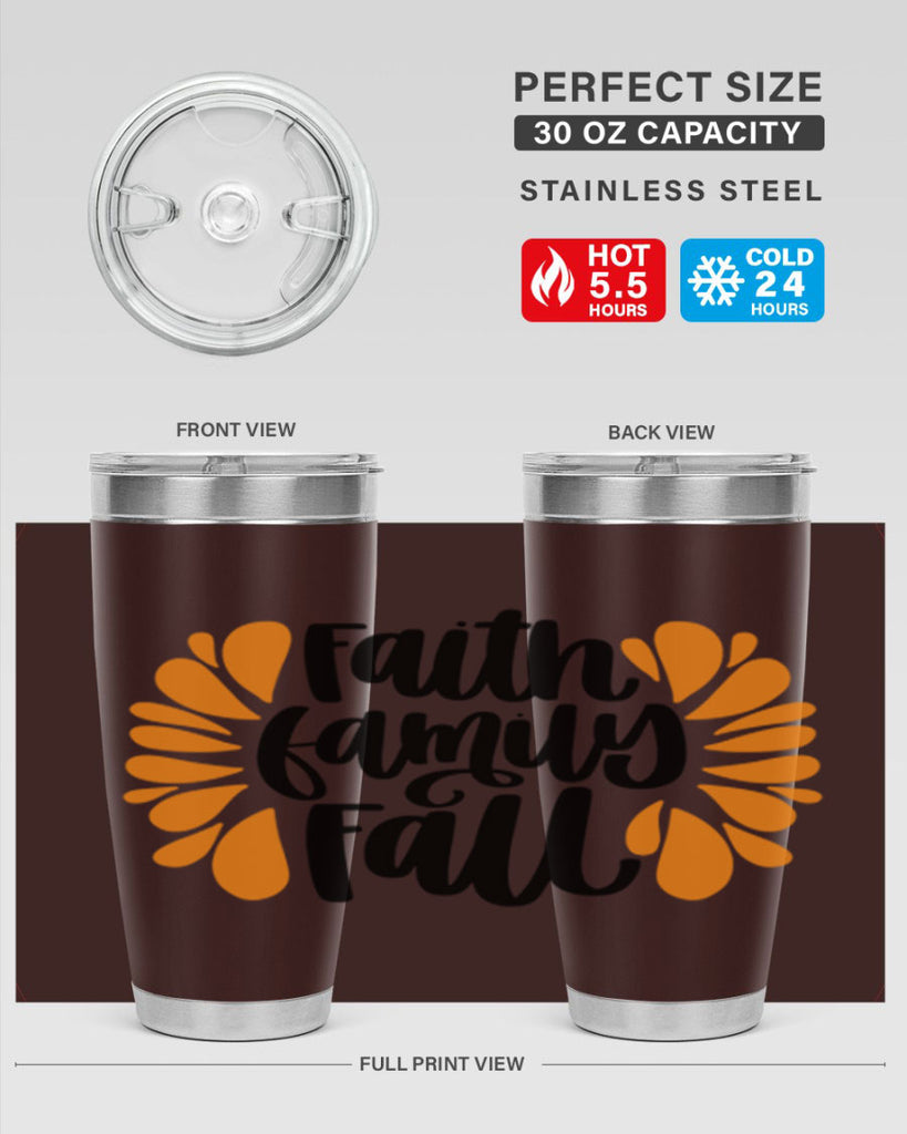 Faith Family Fall 481#- fall- Tumbler