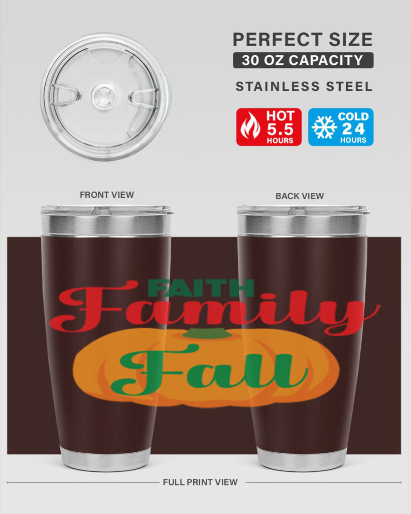 FaithFamilyFall 83#- fall- Tumbler