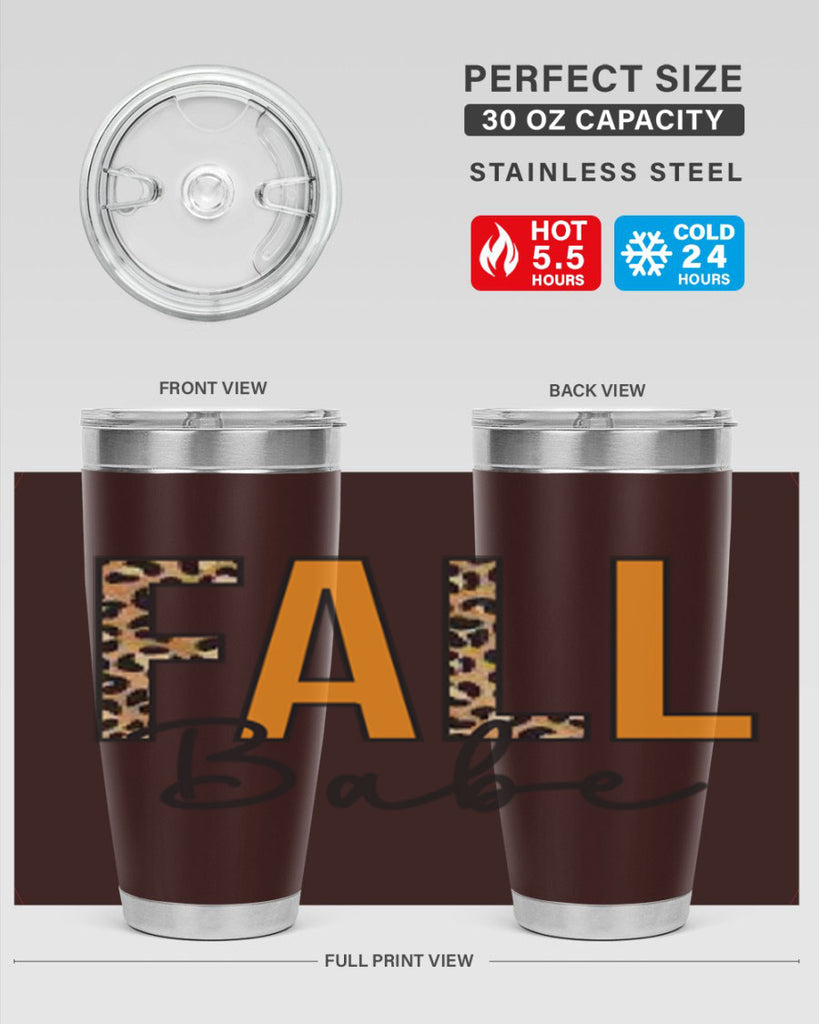 Fall Babe 87#- fall- Tumbler