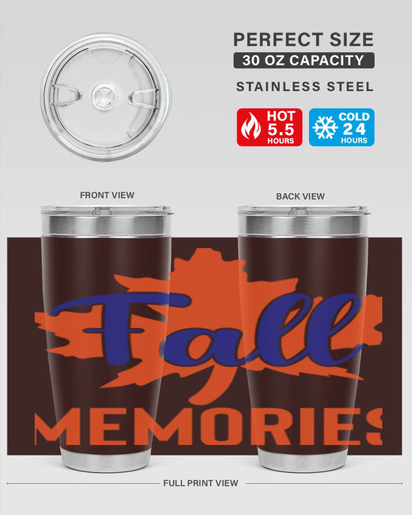 Fall Memories 124#- fall- Tumbler