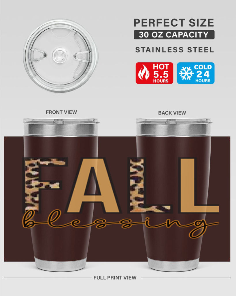 Fall blessing 90#- fall- Tumbler