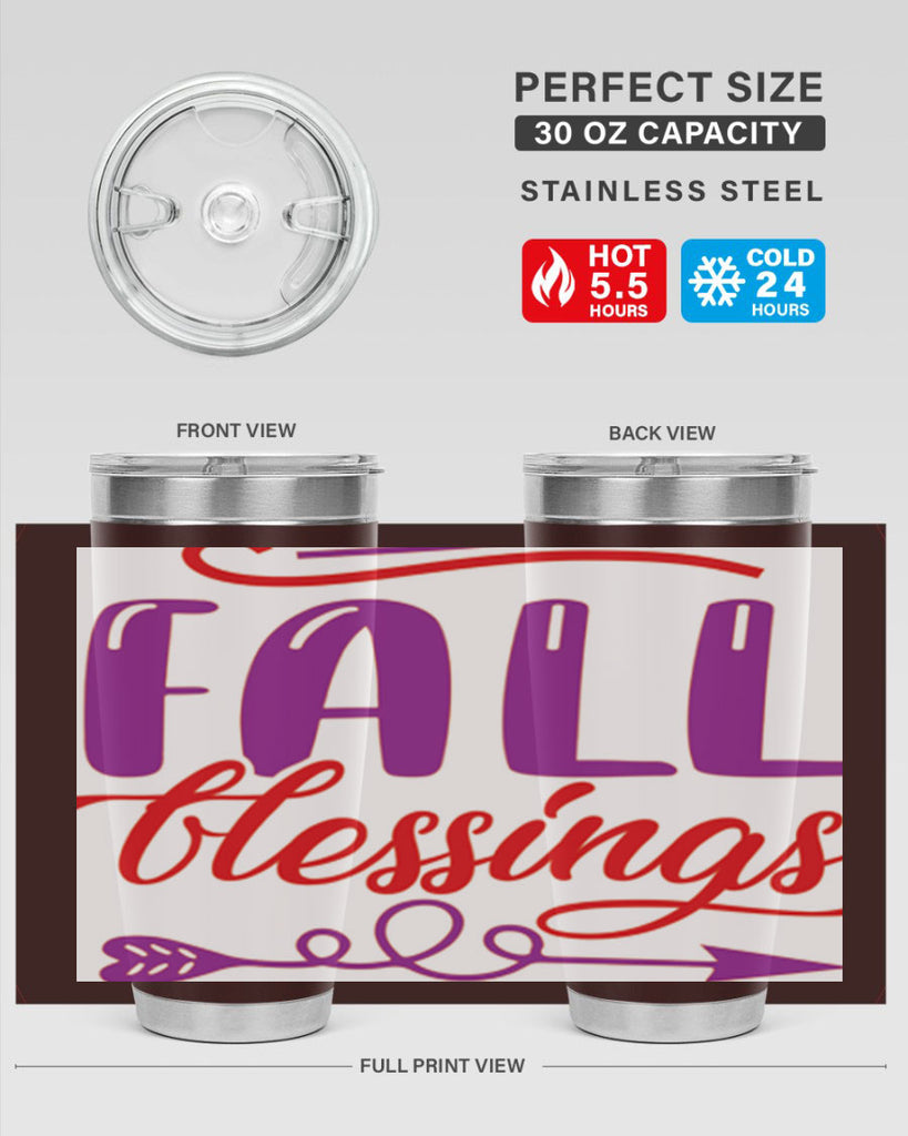 FallBlessingsdesign 146#- fall- Tumbler
