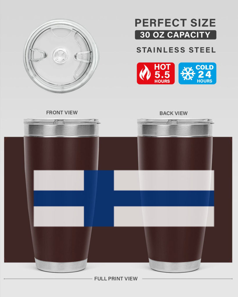 Finland 138#- world flags- Tumbler