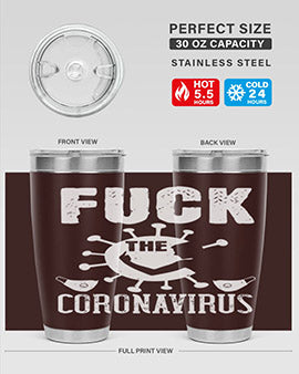 Fuck the CORONAVIRUS Style 39#- corona virus- Cotton Tank