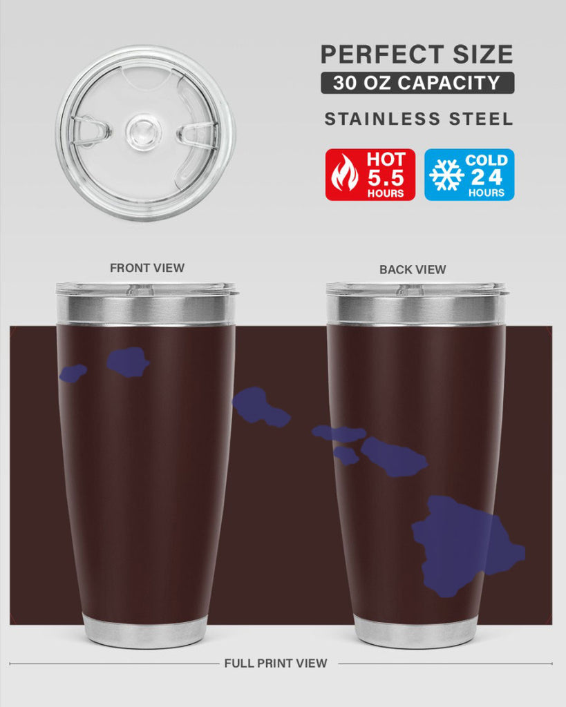 Hawaii 40#- stateflags- Tumbler
