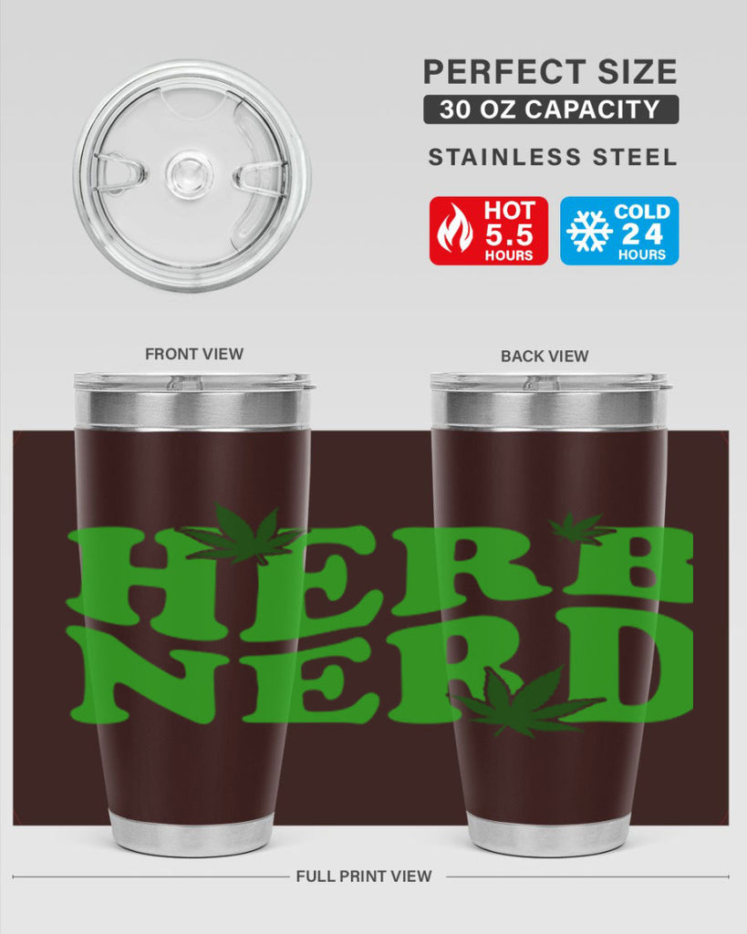 Herd Nerd 110#- marijuana- Tumbler