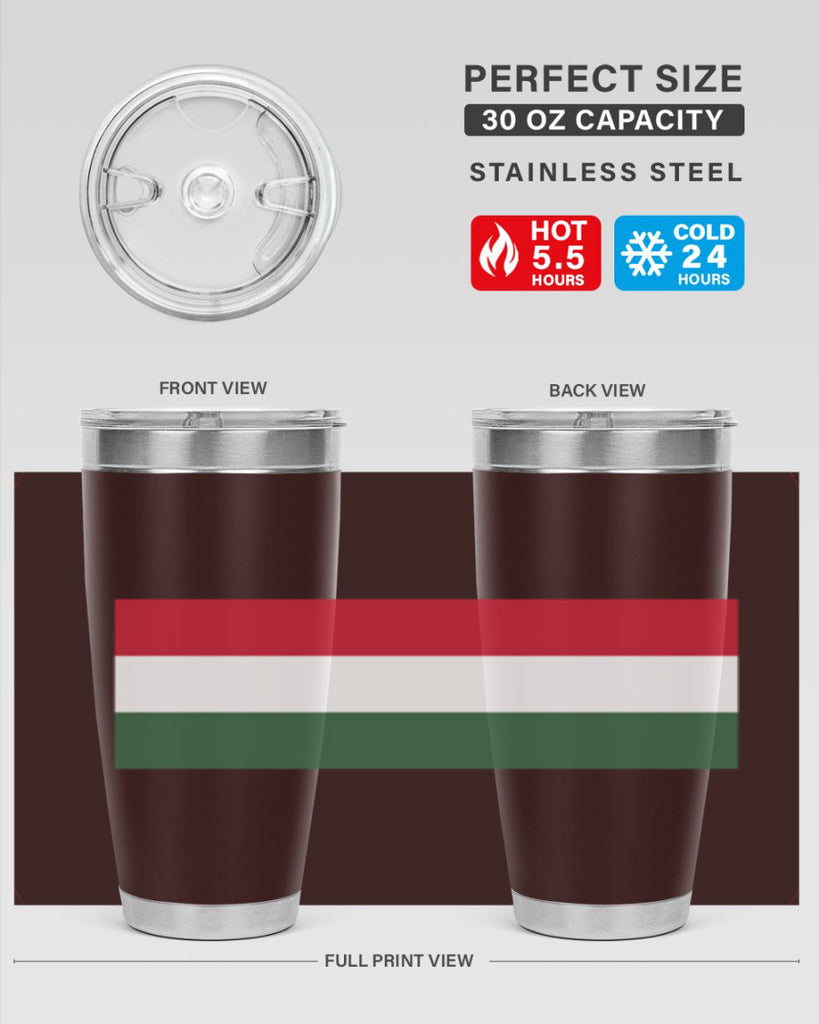 Hungary 123#- world flags- Tumbler