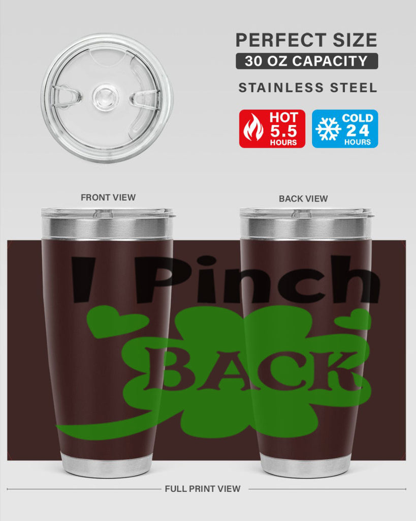 I Pinch Back Style 158#- St Patricks Day- Tumbler