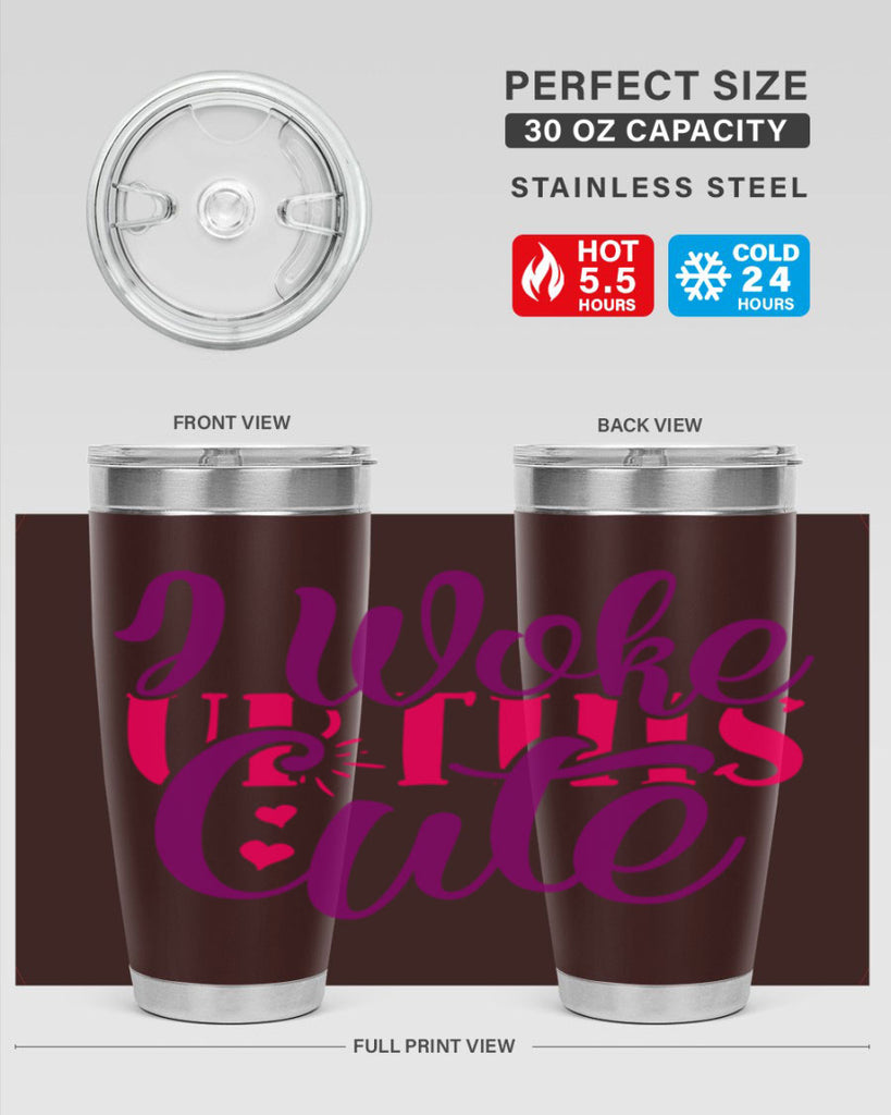 I Workup This Cute Style 243#- baby- tumbler
