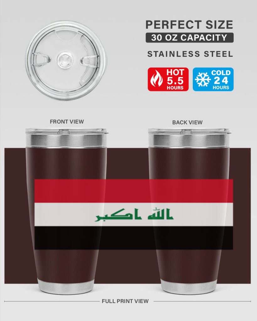 Iraq 118#- world flags- Tumbler