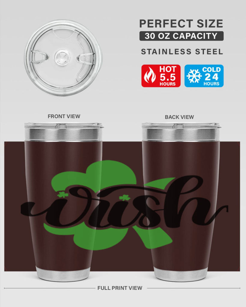 Irish Style 82#- St Patricks Day- Tumbler