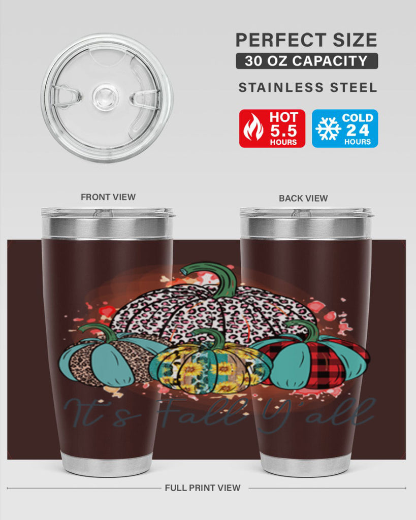 Its Fall Yall 377#- fall- Tumbler