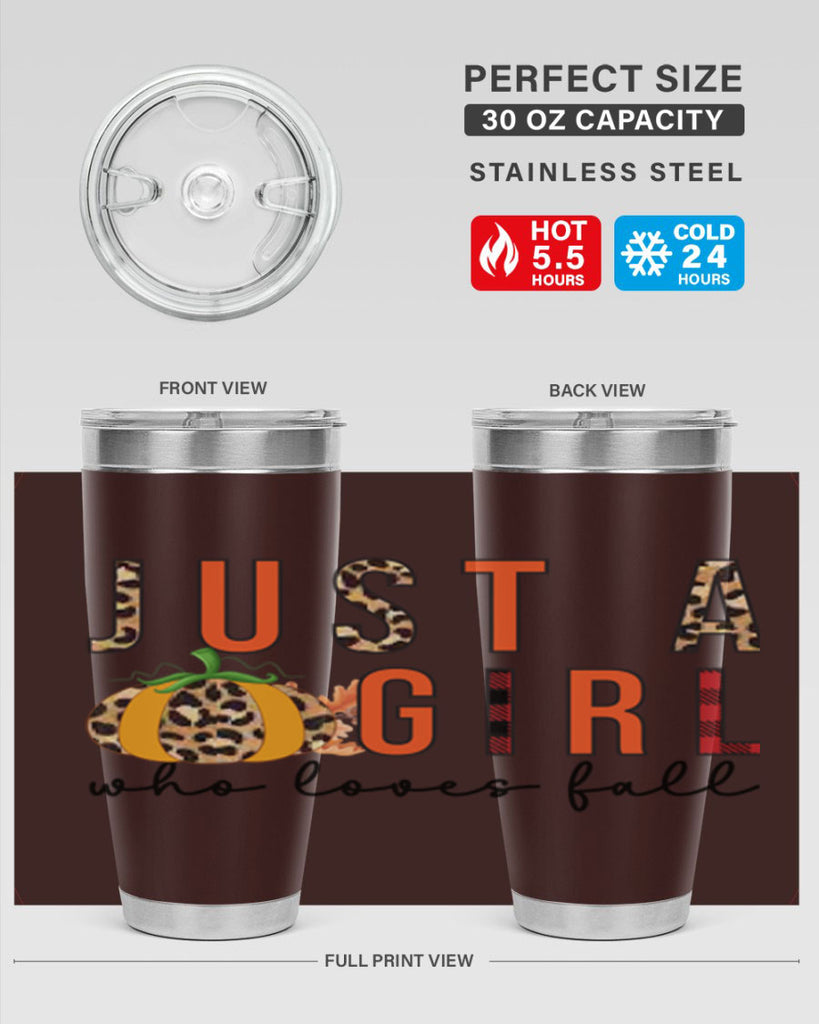 Just a Girl Who Loves Fall 382#- fall- Tumbler