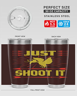 Just shoot it Style 32#- duck- Tumbler