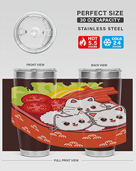 Kawaii Cat Boxed Lunch Anime Anime 266#- anime- Tumbler