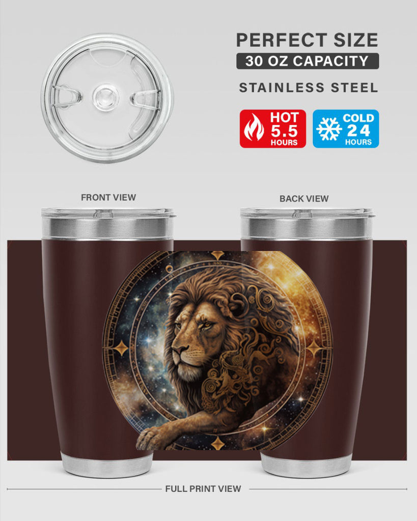 Leo 277#- zodiac- Tumbler