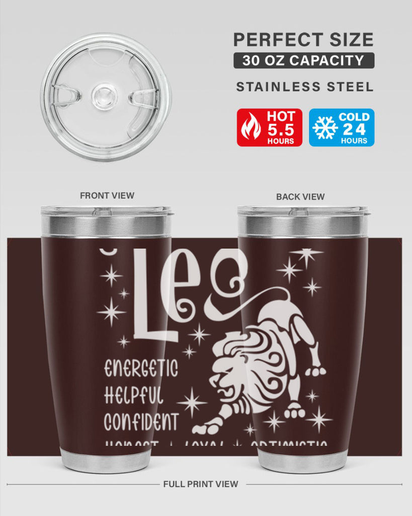 Leo 281#- zodiac- Tumbler