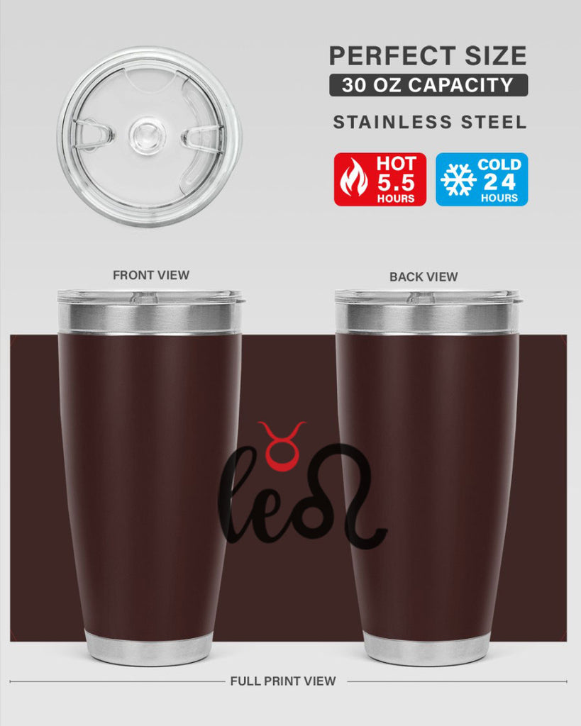 Leo 284#- zodiac- Tumbler