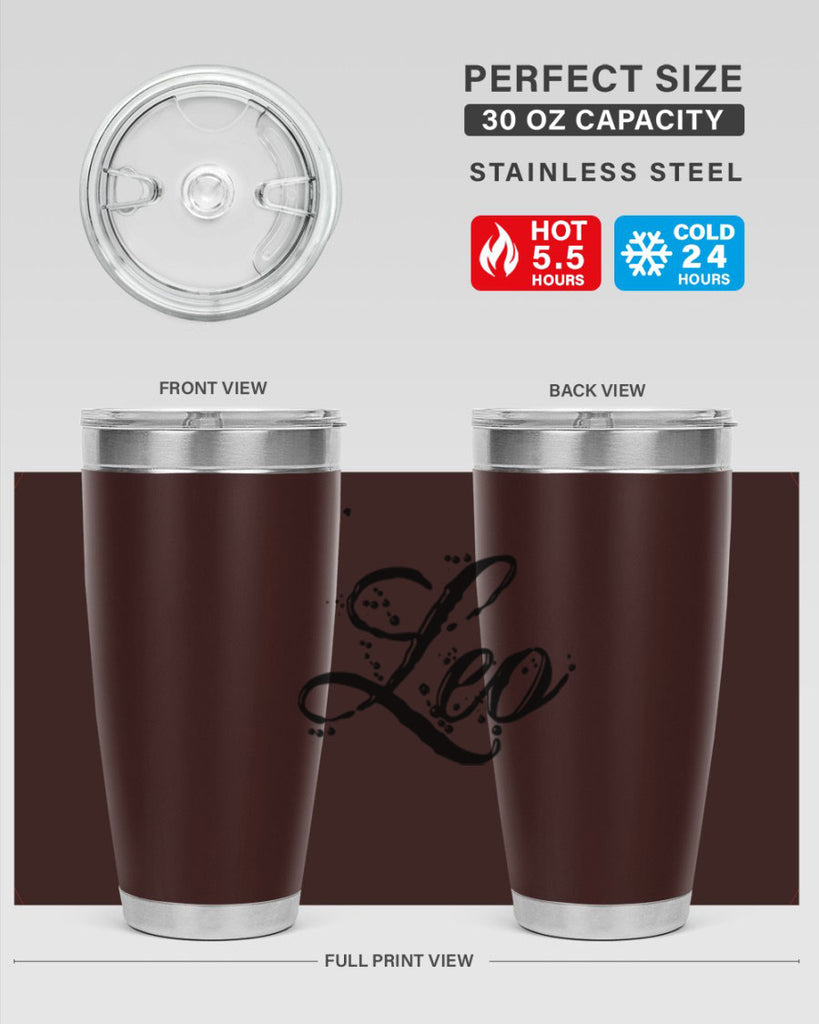 Leo 287#- zodiac- Tumbler