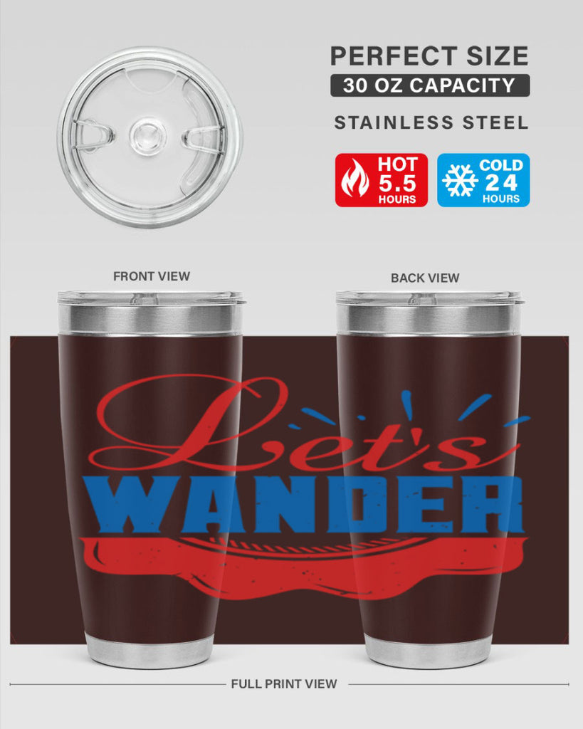 Let’s wander Style 94#- Best Friend- Tumbler