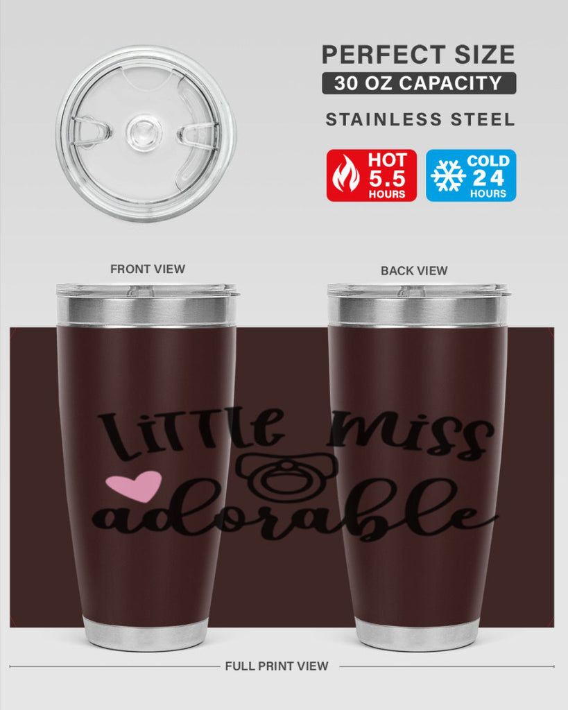 Little Miss Adorable Style 59#- baby- tumbler