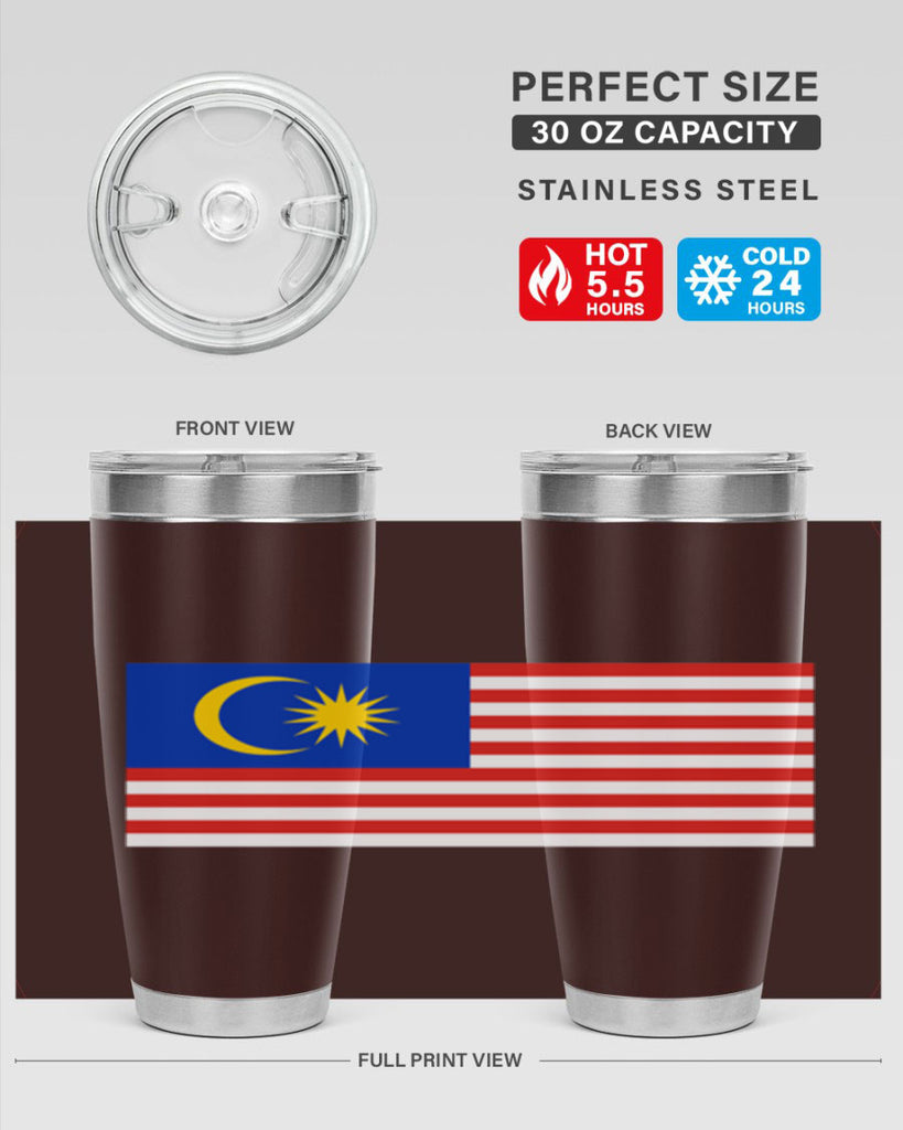 Malaysia 94#- world flags- Tumbler