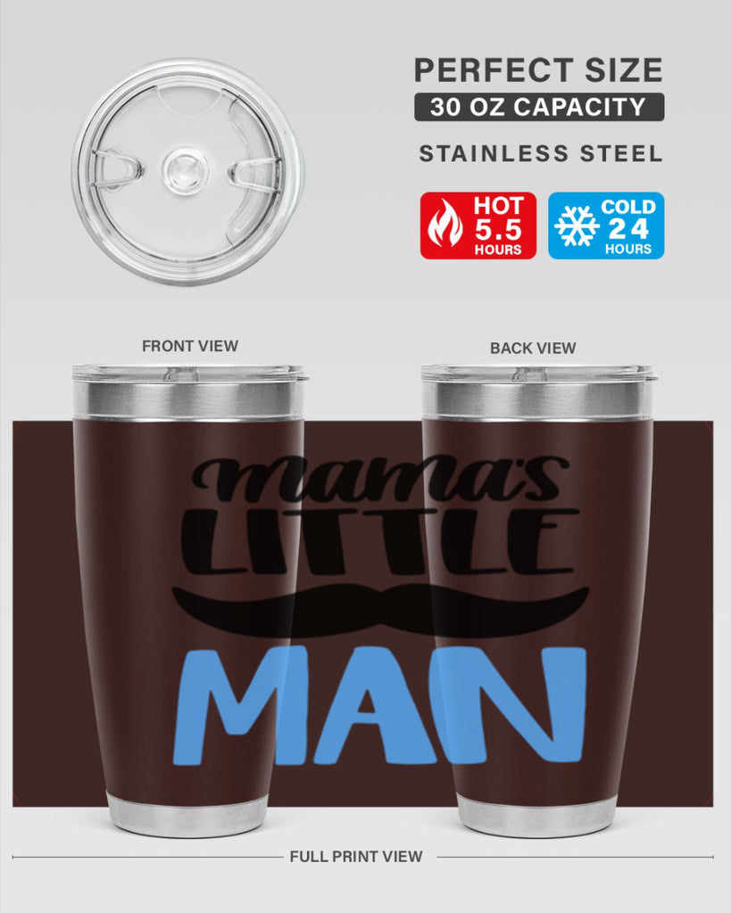 Mamas Little Man Style 49#- baby- tumbler