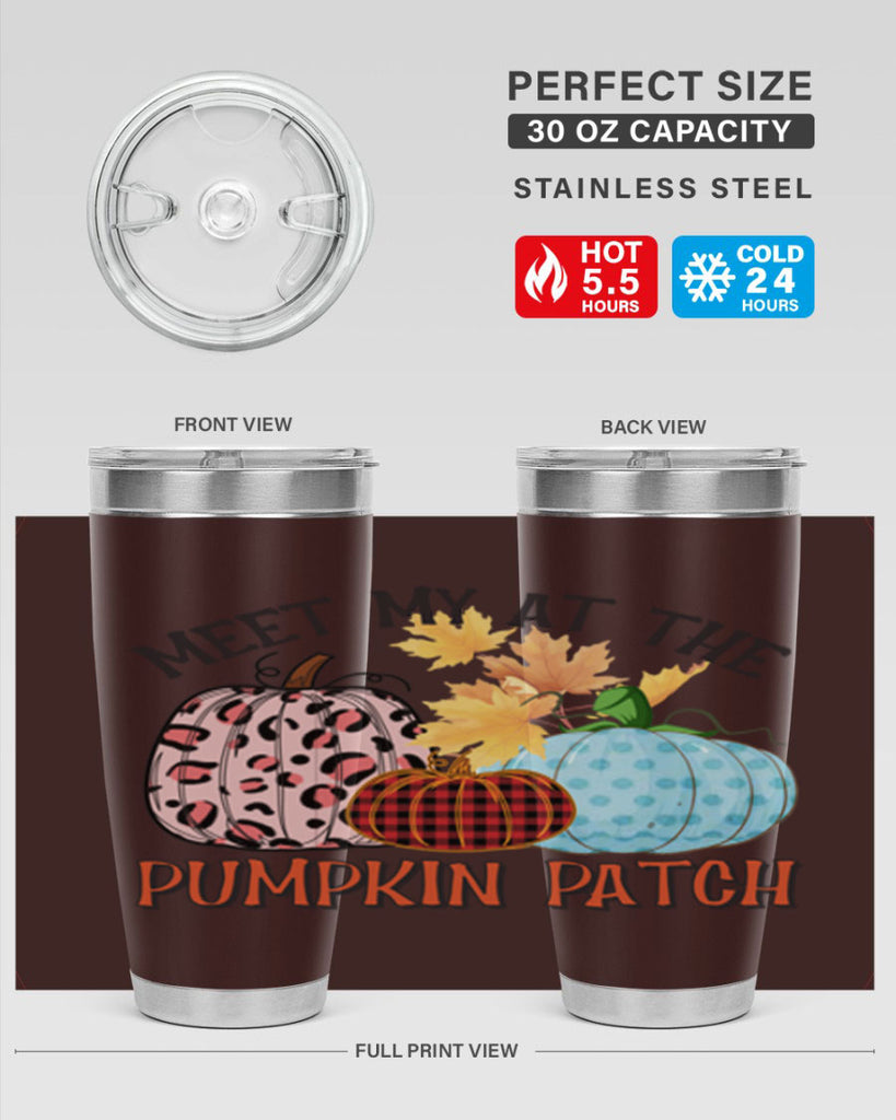 Meet My at the Pumpkin Patch 425#- fall- Tumbler