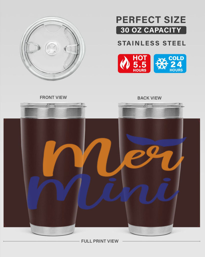 Mer Mini 337#- mermaid- Tumbler