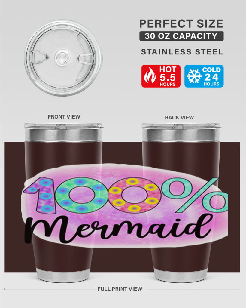 Mermaid 1#- mermaid- Tumbler