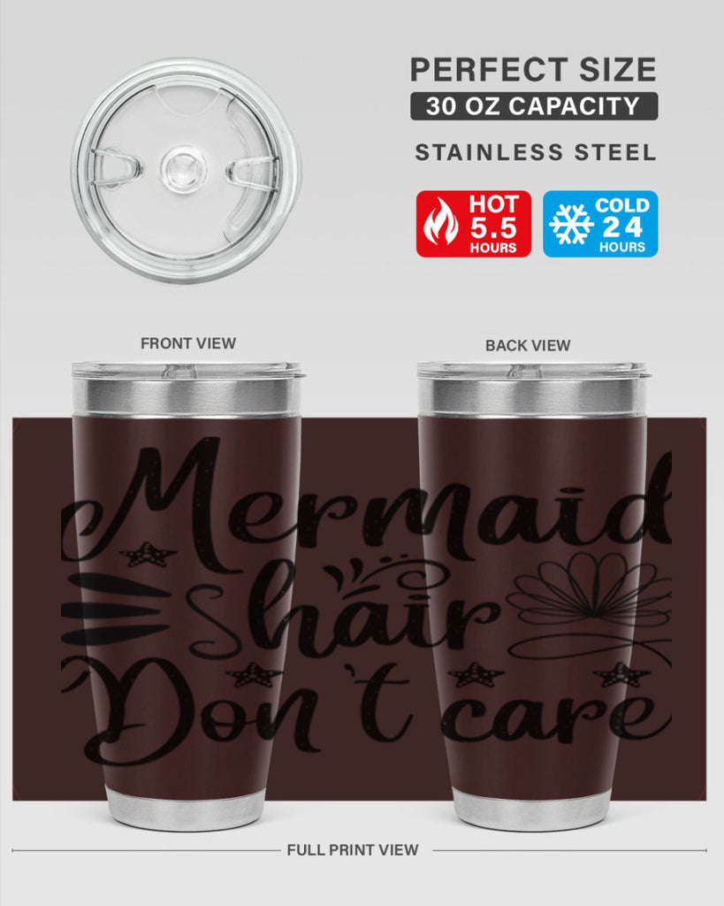 Mermaid hair dont care 415#- mermaid- Tumbler