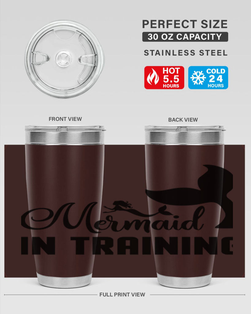 Mermaid in training 423#- mermaid- Tumbler