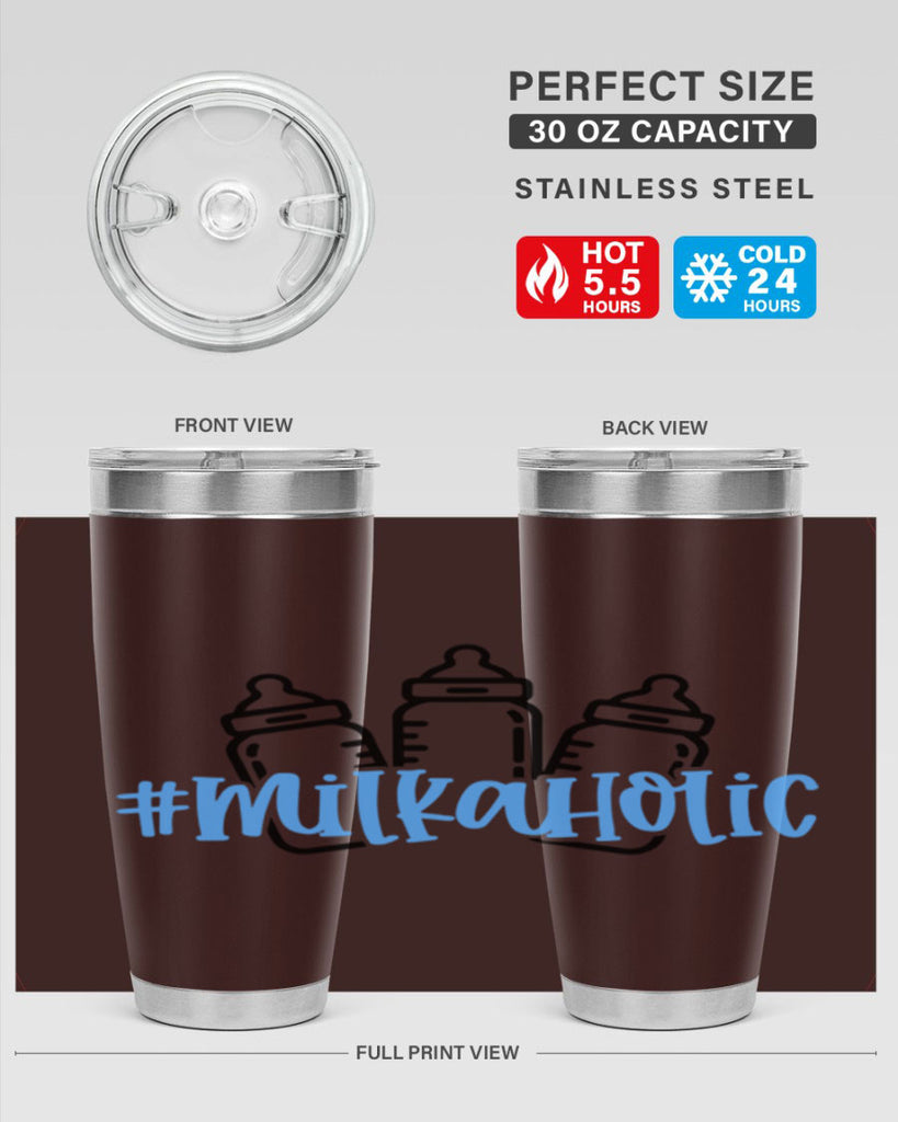 Milkaholic Style 46#- baby- tumbler