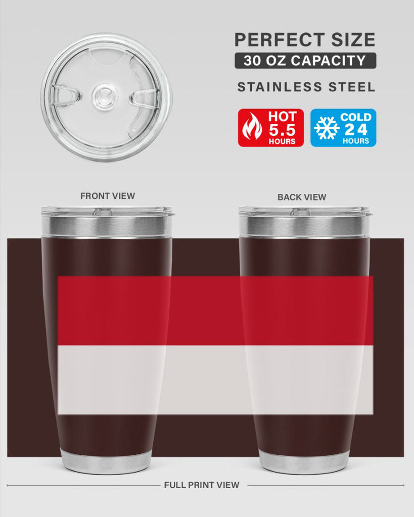 Monaco 84#- world flags- Tumbler