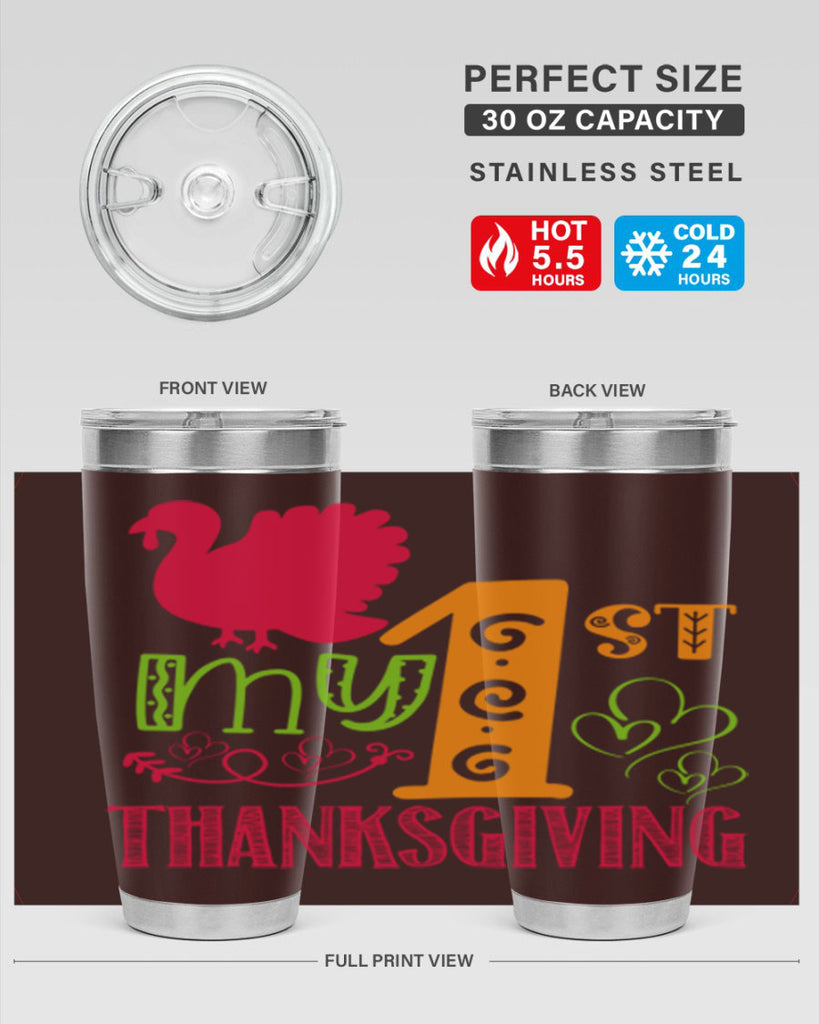 My st Thanksgiving 432#- fall- Tumbler