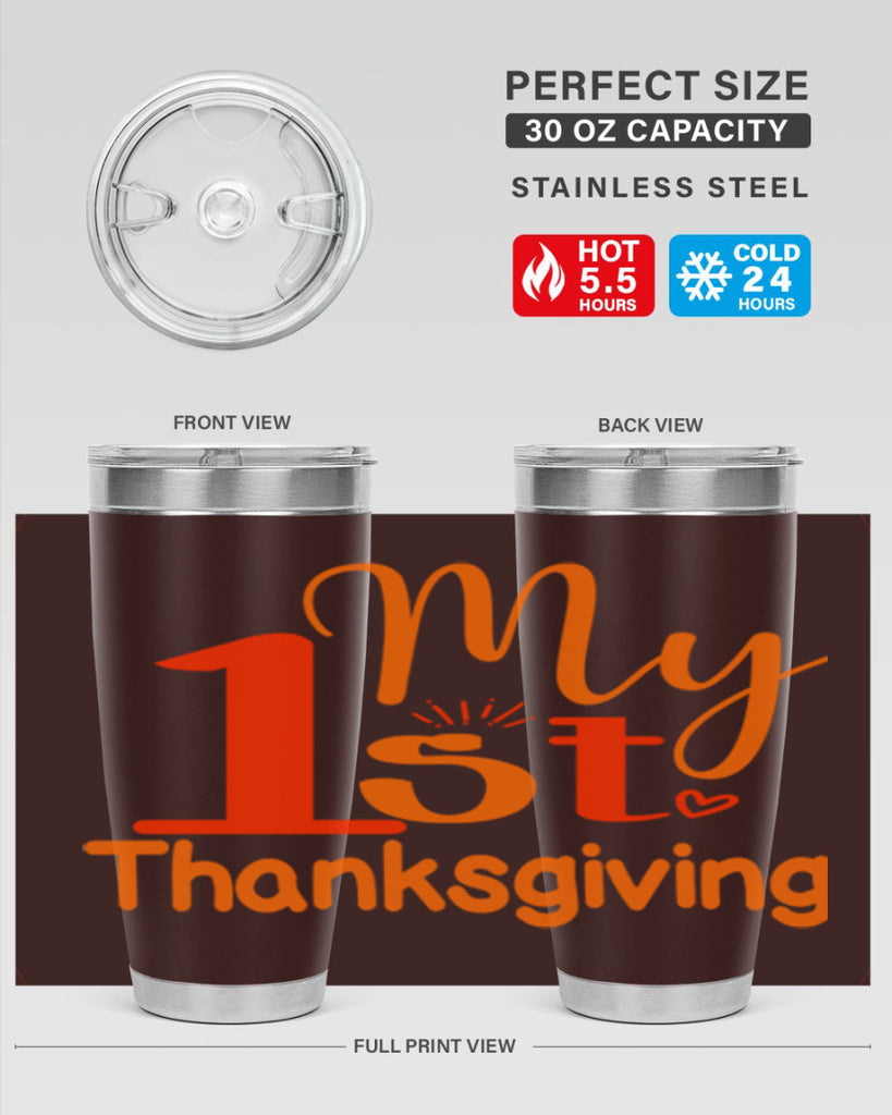 My st Thanksgiving Design 431#- fall- Tumbler