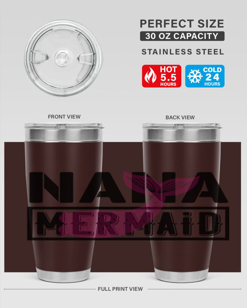 Nana mermaid 517#- mermaid- Tumbler