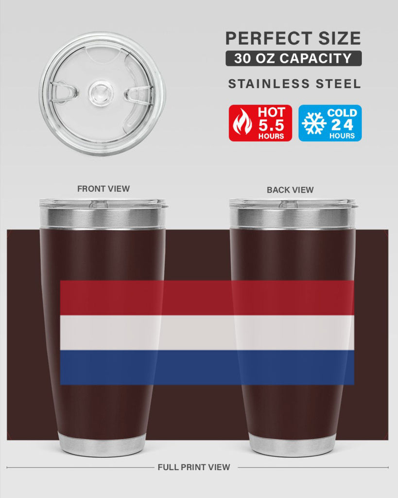 Netherlands 75#- world flags- Tumbler