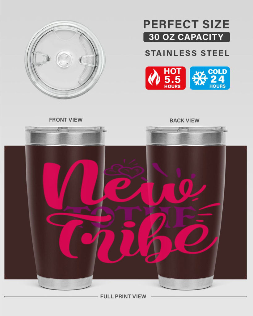 New To the Tribe Style 214#- baby- tumbler