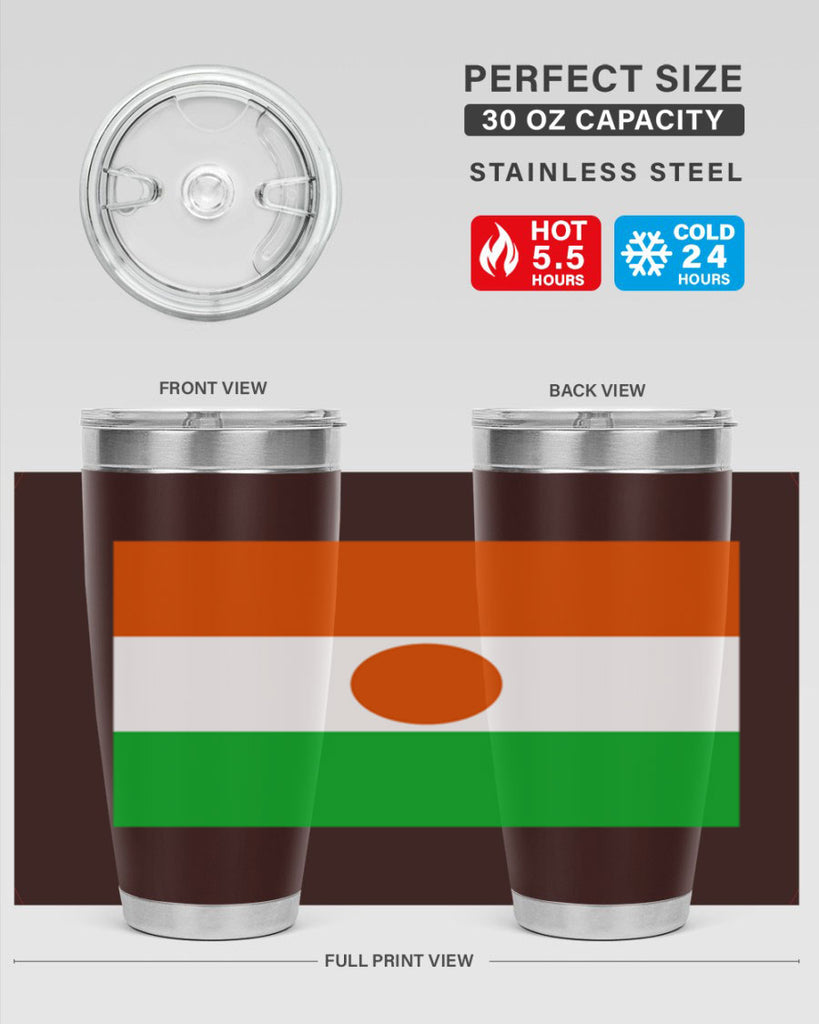 Niger 72#- world flags- Tumbler