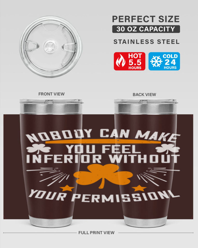 Nobody can make you feel inferior without your Style 41#- womens day- Tumbler