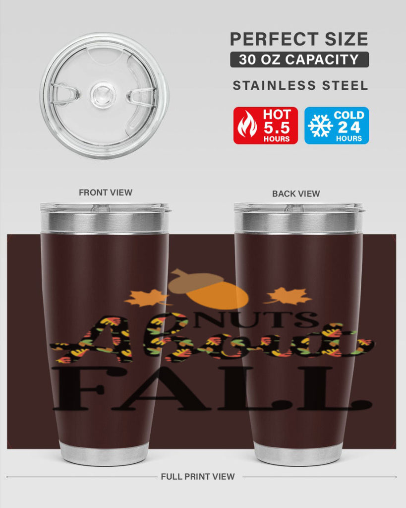 Nutsaboutfall 447#- fall- Tumbler