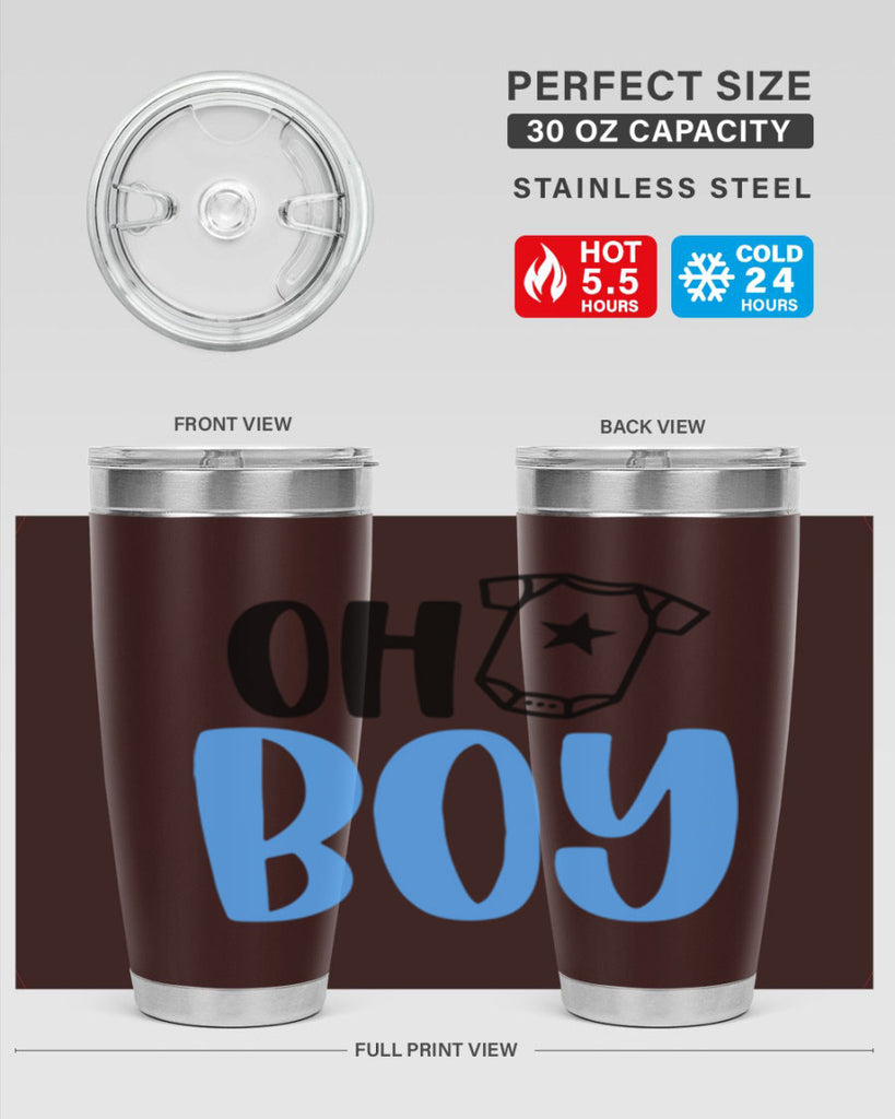 Oh Boy Style 35#- baby- tumbler