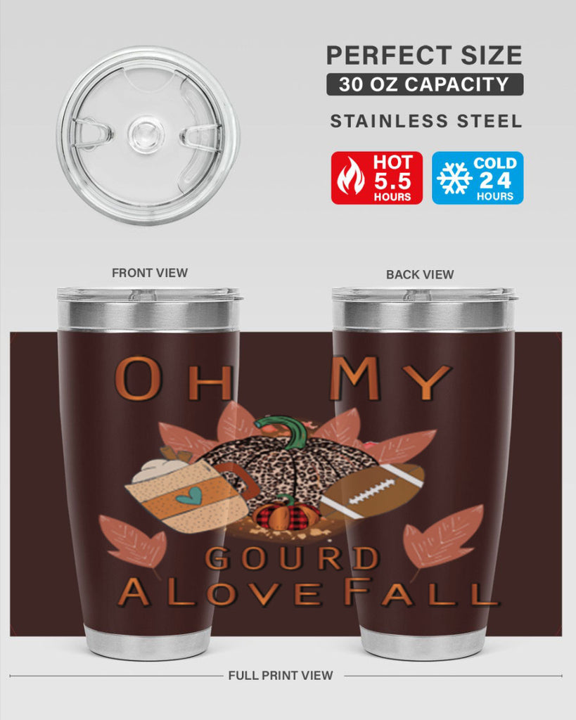 Oh My Gourd A Love Fall 452#- fall- Tumbler