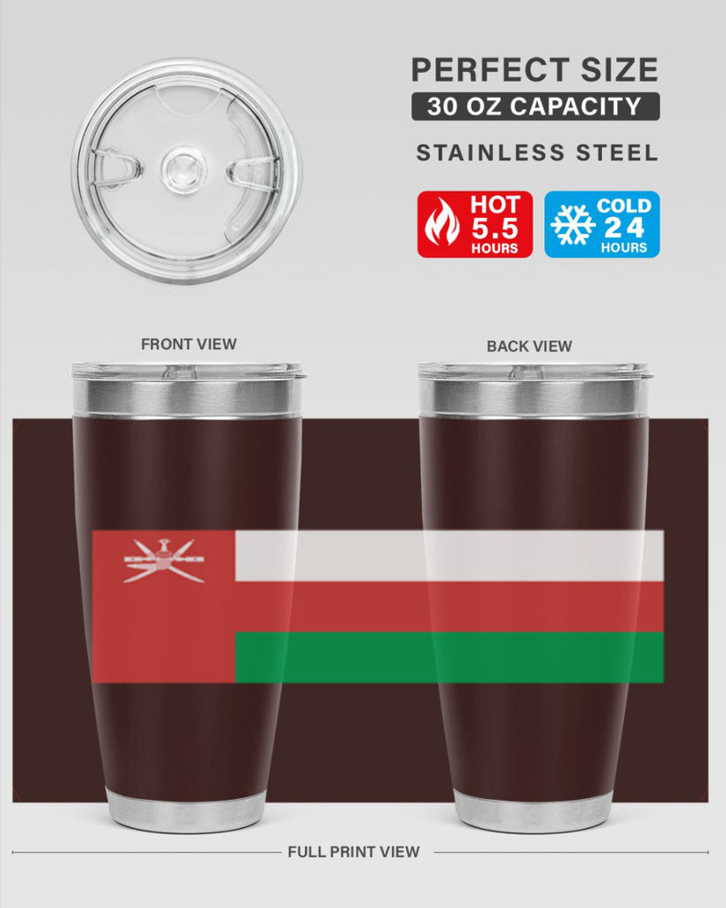 Oman 67#- world flags- Tumbler